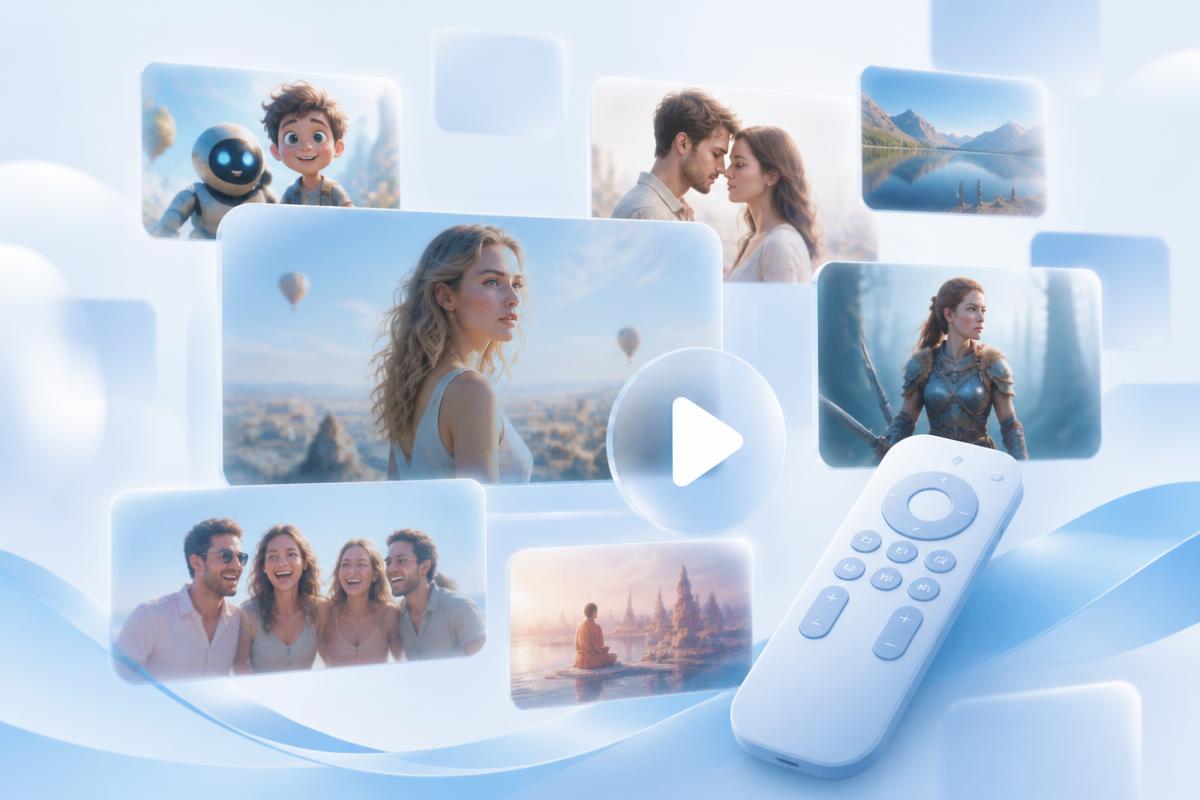 Films, séries et contenus exclusifs disponibles en streaming